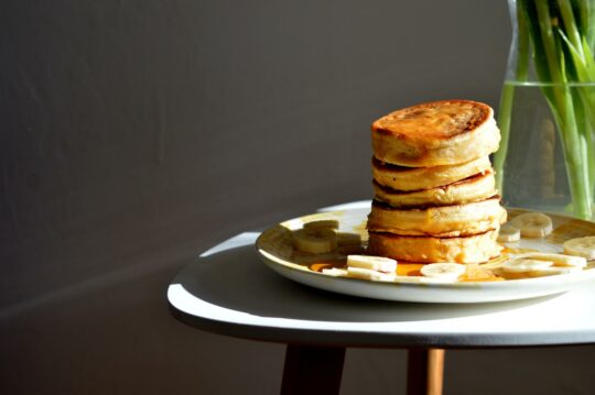 Pancakes Pfannkuchen mit Karrote