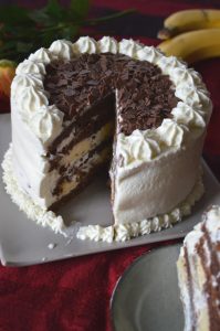 Banana-Split-Torte