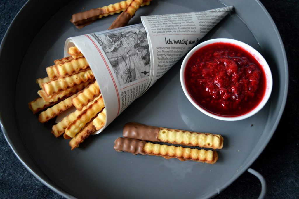 Pommes aus dem Severin Waffelpommes-Maker